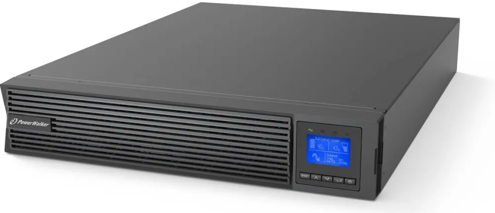 UPS POWER WALKER PowerWalker VFI 3000 ICR IoT Double-conversion (Online) 3 kVA 3000 W 9 AC outlet(s)