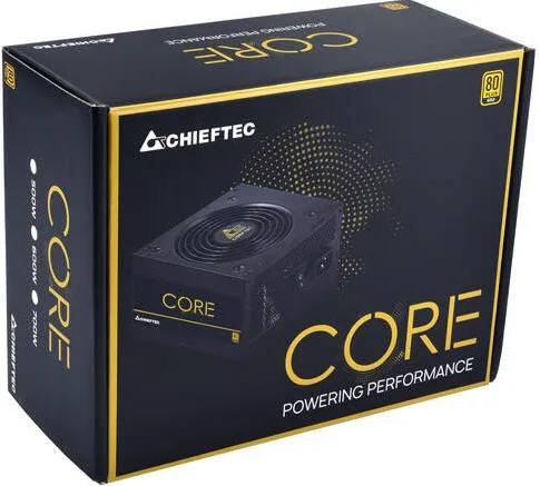 Sursa PC Chieftec Core BBS-500S, 80+ Gold, 500W