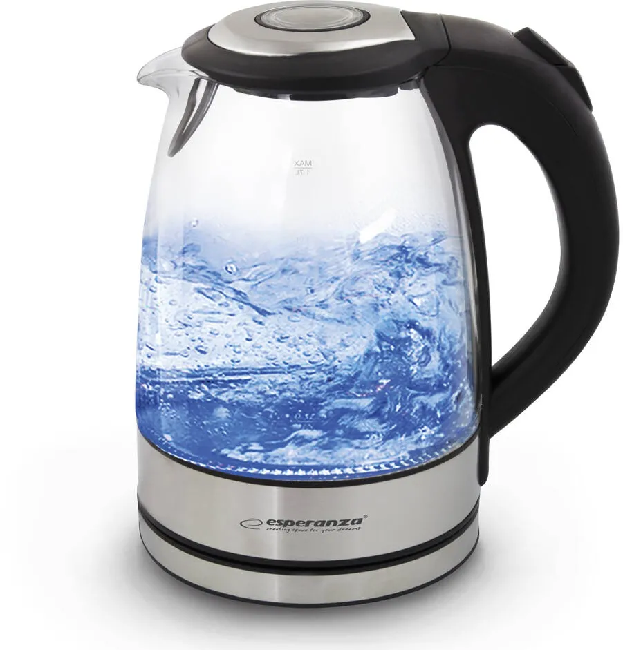 Esperanza EKK012 Electric kettle 1.7 L Black, Multicolor 2200 W
