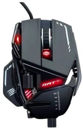 Mouse MadCatz R.A.T. 8+ Black Optical Gaming