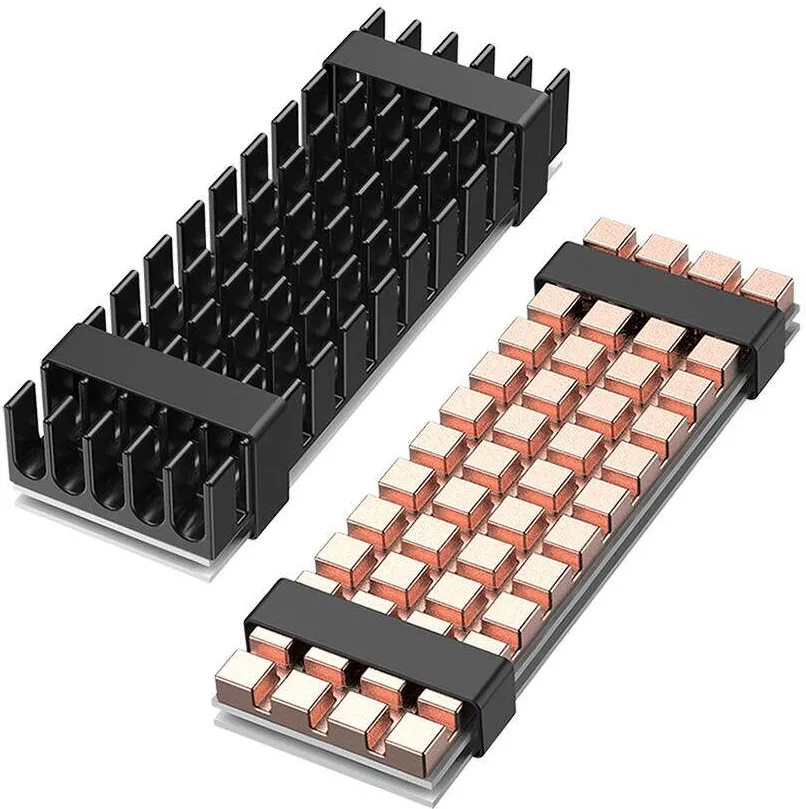 Radiator SSD GrauGear M.2 2280 Alu + Kupfer