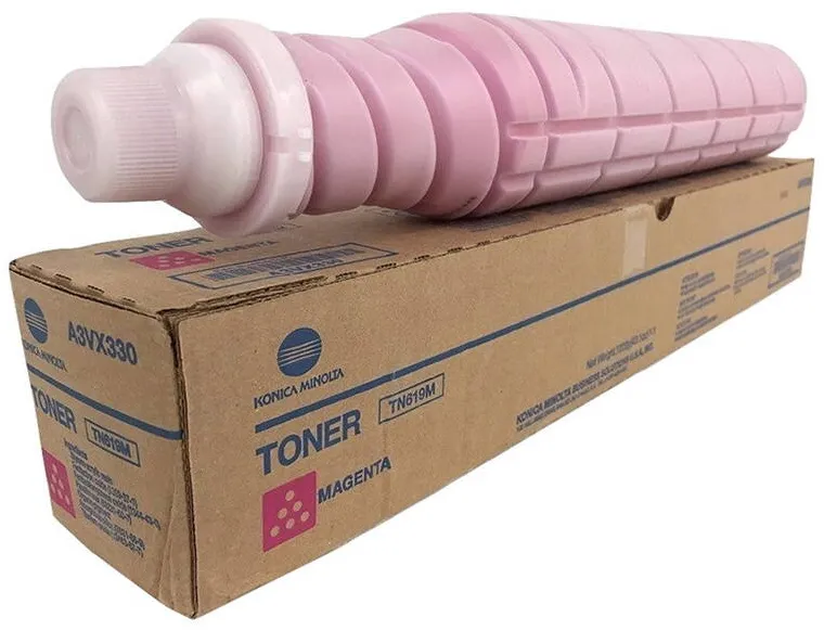 Toner imprimanta Konica-Minolta TN-619M Magenta A3VX355