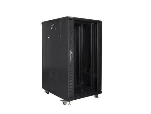 Rack LANBERG FF01-6822-12B, 22U, 600X800mm, Black