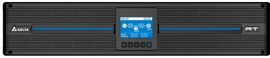 UPS DELTA ELECTRONICS Amplon RT Pro Series UPS Single-phase, 230 Vac UPS302R2RT1B035 RT-3K Pro 3000VA/3000W