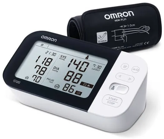 Omron Tensiometru electronic de brat, cu Bluetooth, M7 Intelli IT HEM-7380T1-EBK