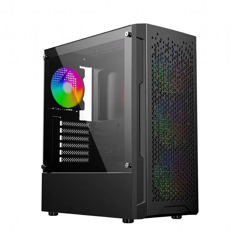 Carcasa PC Gembird Gaming ARGB computer case Fornax 400X black
