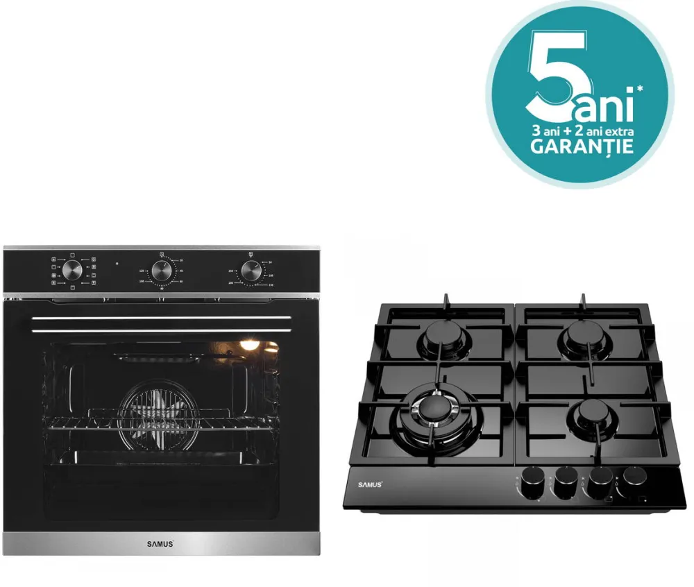 Samus Pachet Cuptor + Plita ONL8(SC628GX9+PSG-64SMB1)
