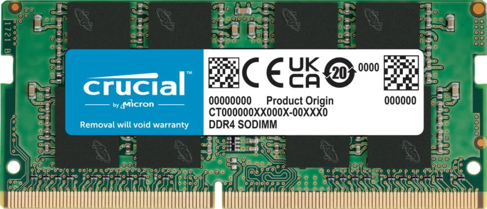 Memorie Laptop Crucial Basics - 16 GB - DDR4 3200 SO-DIMM CL22