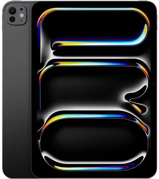 Tableta Apple Tableta Apple iPad Pro 11" 2025 WiFi + Cellular, 12GB, 256GB, sticla standard, negru spatial