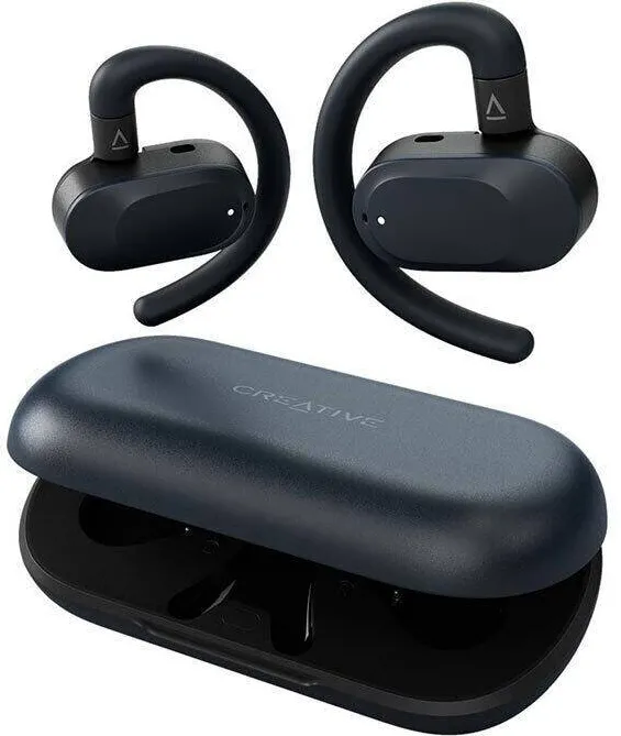 Casti Over-Head Creative Labs Casti wireless bluetooth Creative Outlier Go 51EF1210AA001, Albastru