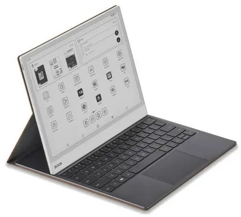 Accesoriu eBook ONYX Boox Note Max / Tab X C Magnetic case with keyboard Brown