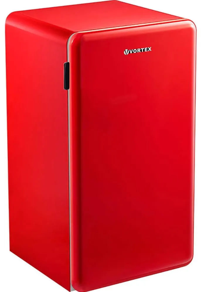 Vortex Frigider cu o usa VORTEX VD9SRD01M, 93 L, H 83.5 CM, CLASA E, ROSU