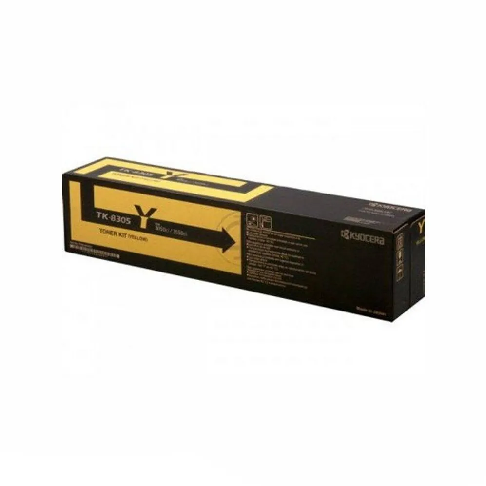 Toner imprimanta KYOCERA Cartus toner Kyocera Yellow TK-8305Y ptr. TASKalfa 3050ci, TASKalfa 3550ci, TASKalfa 3051ci, TASKalfa 3551ci, 15000pag