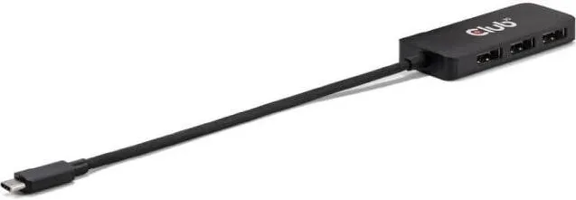 Hub USB CLUB 3D Hub USB-C 3 porturi Club 3D, DP/CSV-1553, 168 ore livrare