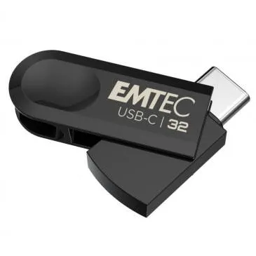 Memorie USB Emtec USB-C C280 Single 32Gb ECMMD32GC28 Negru