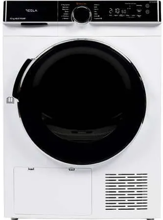 Tesla Uscator rufe WT10H91M, 10kg, pompa caldura, C, Inverter, antisifonare, delay start, Alb