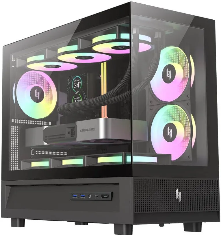 Carcasa PC Gamemax NEX C31 BK | MATX/BTF