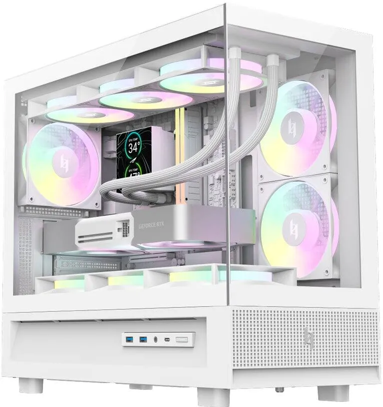 Carcasa PC Gamemax NEX C31 WH | MATX/BTF