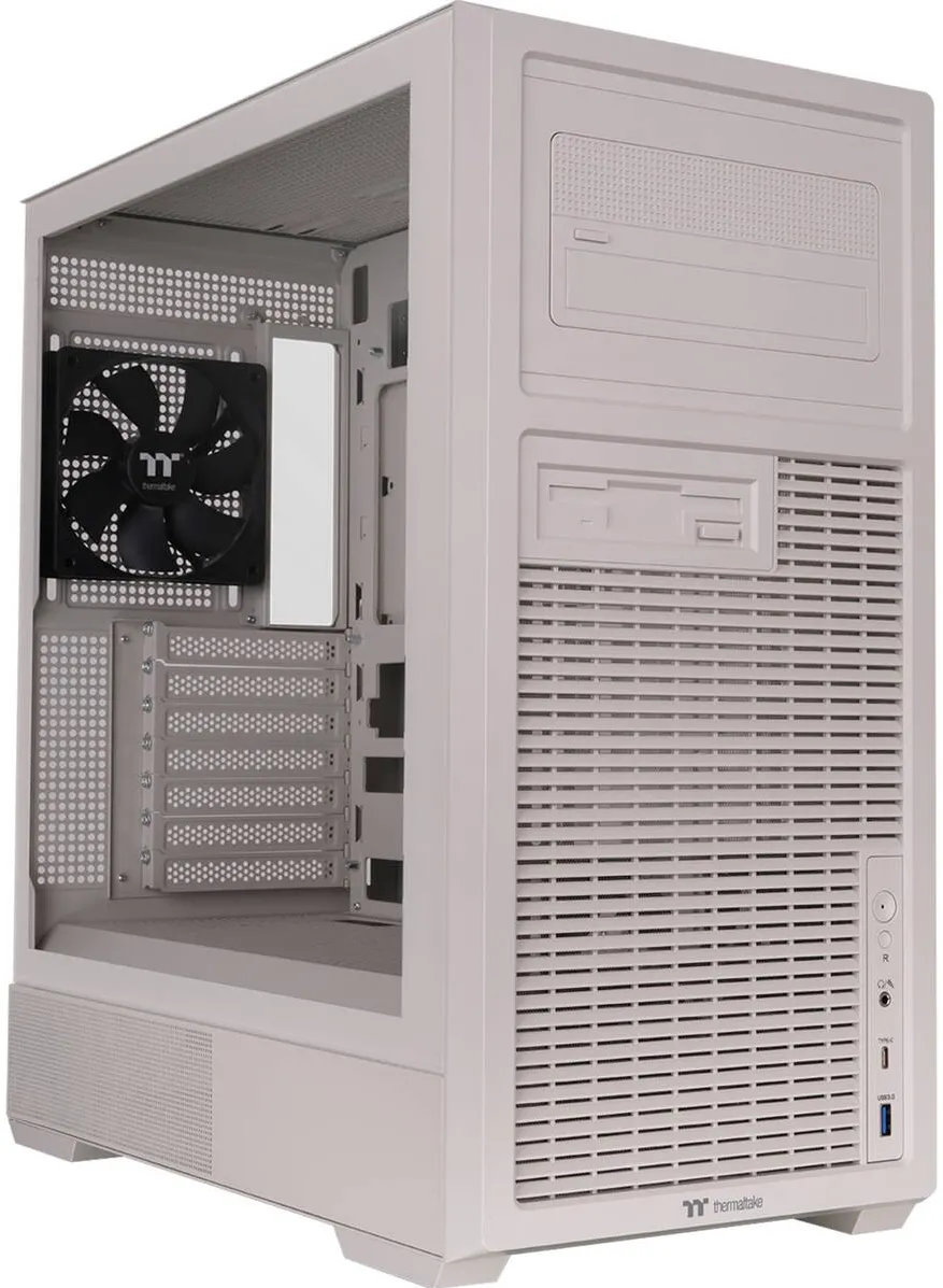Carcasa PC Thermaltake Retro 360 TG (beige, tempered glass)