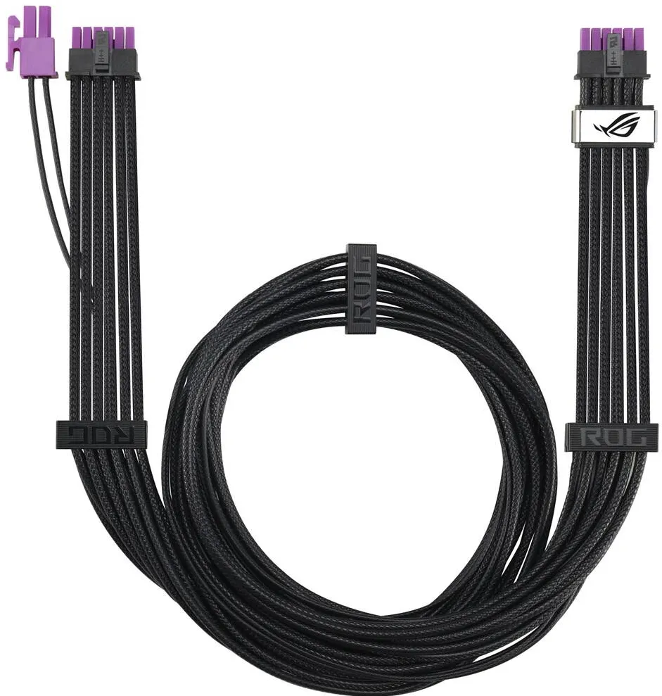 Cablu de alimentare universal Asus ROG-EQUALIZER 12V-2x6 pana la 17 A 75 cm negru