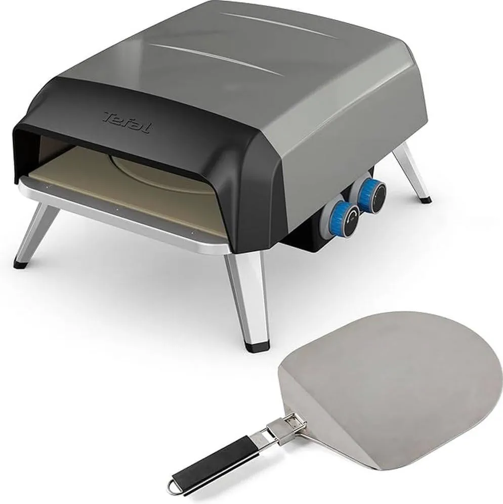 Cuptor pizza pe gaz Tefal Pizza Pronto JM412010 pana la 400°C