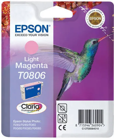 Cartus Imprimanta Epson LIGHT MAGENTA C13T08064011 7,4ML ORIGINAL STYLUS PHOTO R265