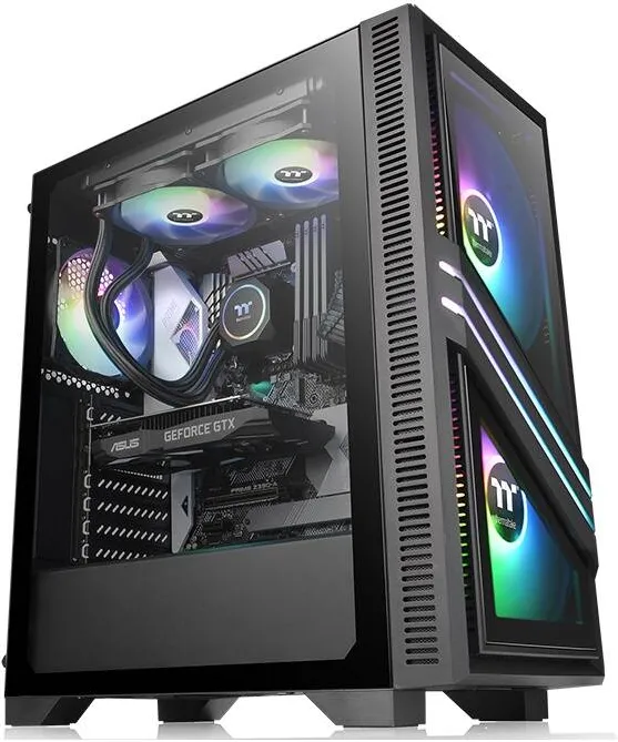 Carcasa PC Thermaltake Versa T35 RGB Tempered Glass