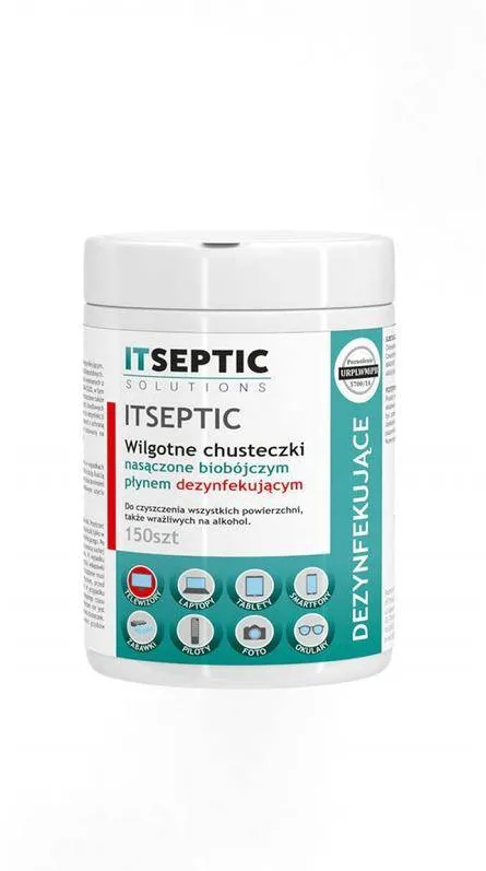 Solutie de curatare E5 Itseptic Wipes for surface cleaning and disinfection