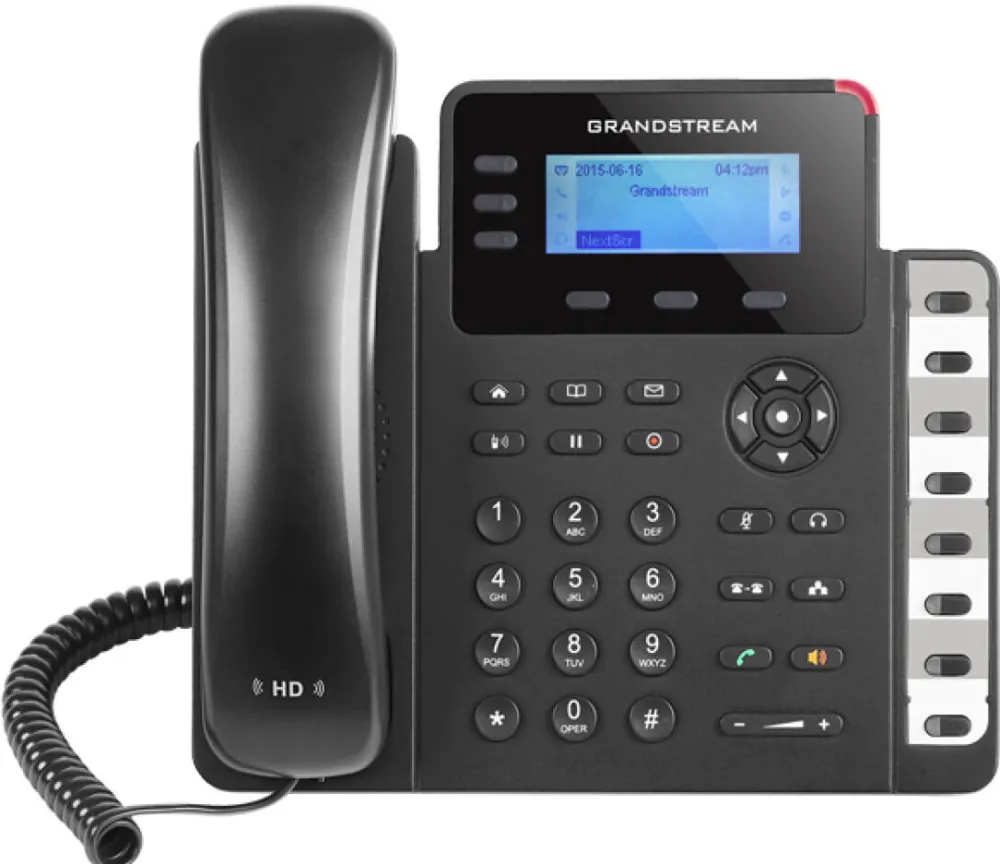 Telefon Fix Grandstream Networks GXP1630 IP phone Black, Grey 3 lines LCD