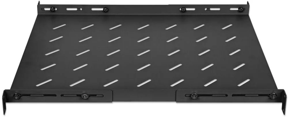 Accesoriu Retea Intellinet 19"Suport Indoit Inferior variable Schienen 550mm Adancime Negru