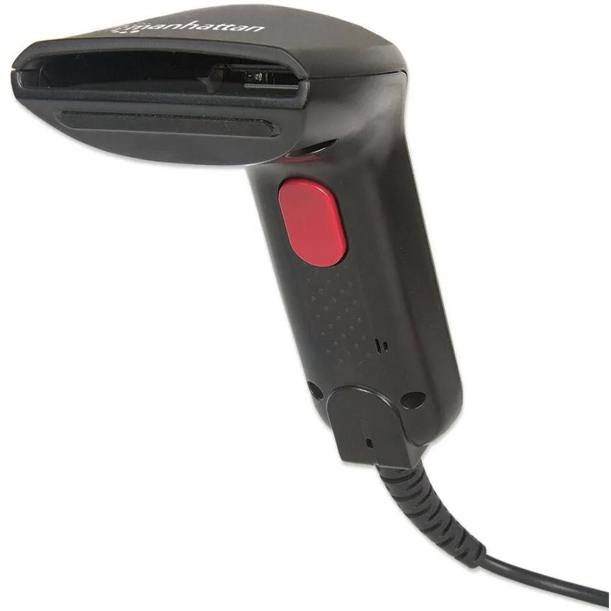 Scanner cod de bare MANHATTAN Kontakt CCD USB 60mm Negru