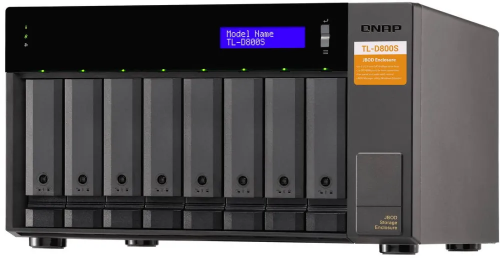 Network Attached Storage QNAP carcasa de extensie TLD-800S 8-Bay