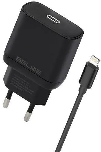 Incarcator Beline 30W USB-C + kabel lightning, black
