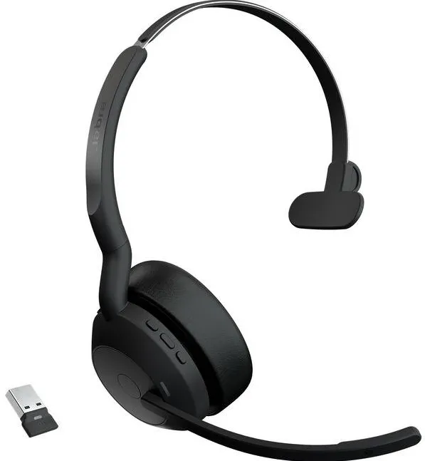 Casti Jabra Evolve2 55 USB-A MS Mono Fara Fir