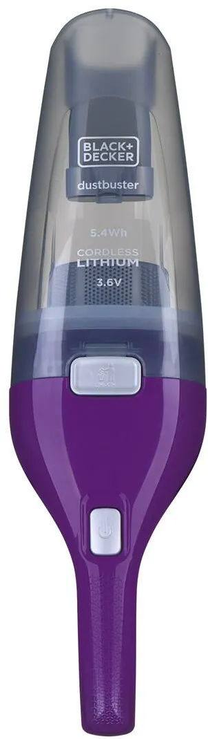 Aspirator Black & Decker DUSTBUSTER NVC115W-QW, Acumulator Li-Ion, 3.6 V, 1.5 Ah, 5.4 Wh