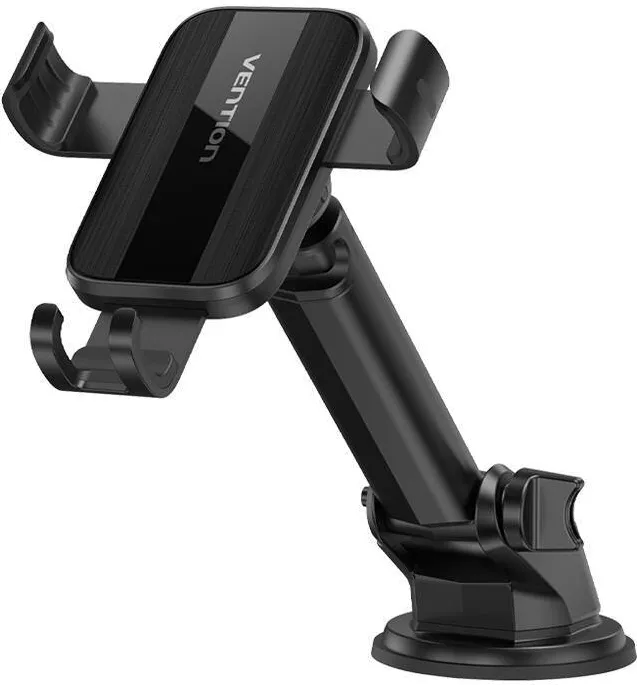 Vention Suport automat pentru telefon auto KCOB0 cu ventuza Negru