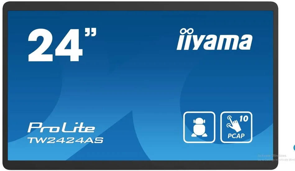 IIyama IPS LED iiyama ProLite 23.8" TW2424AS-B1, Full HD 1920 x 1080, HDMI, Boxe, Touchscreen Negru