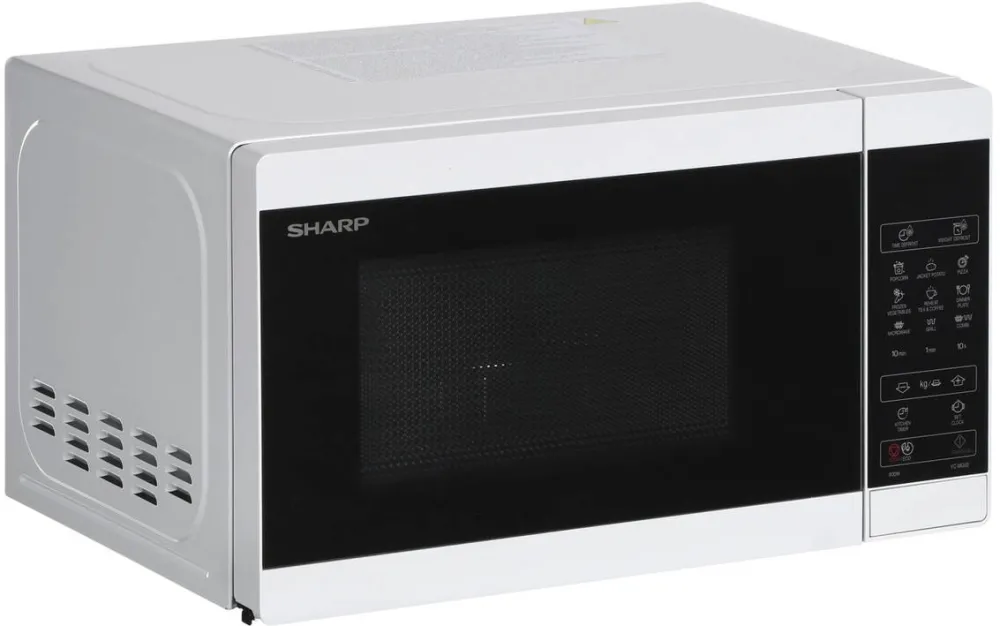 Cuptor cu Microunde Sharp YC-MG02E-W microwave Countertop 20 L 800 W Blue, White