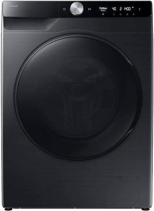 Samsung Masina de spalat rufe cu uscator Samsung WD90DG6B85BBU4, Spalare 9 kg, Uscare 6 kg, 1400 RPM, Clasa D, AI Wash, Auto Dispense, AI Ecobubble, AI Control, Super speed 39 min, WiFi, Negru