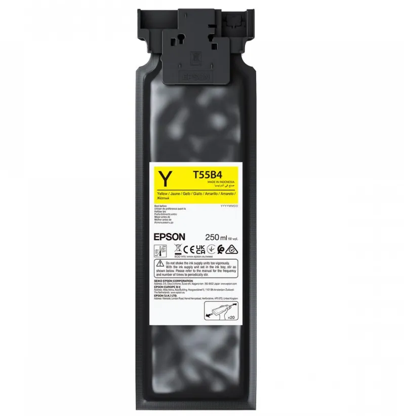 Cartus Imprimanta Epson UltraChrome DG2 Yellow T55B400 (250ml)