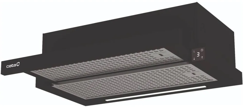 Hota CATA Built-in TFH 6430 GBK /B Width 59,8cm, Max 391,5 m³/h, LED, Black