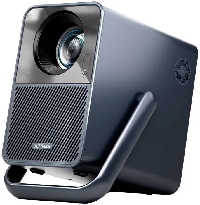 Videoproiector Ultimea Ultimea Poseidon E40, Rezolutie video 1920 x 1080p, 1000 ANSI, Difuzore integrate, WiFi, Unghi reglabil, Albastru