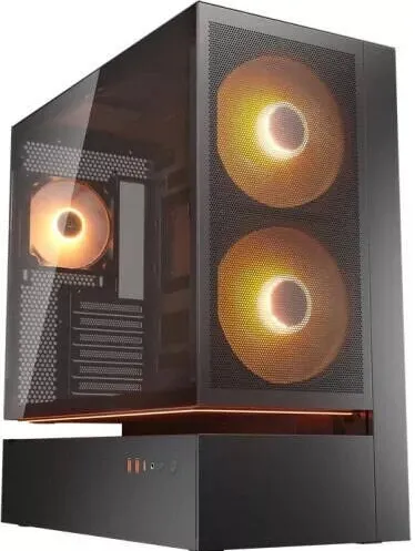 Carcasa PC Cougar CFV235 Mesh MiddleTower Fara sursa Negru