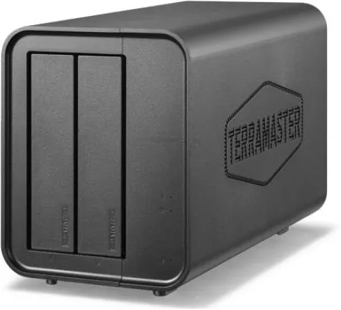 Network Attached Storage Terramaster Accesoriu pentru hard disk-uri externe, TerraMaster RAID DAS D2-320, SATA 2-BAY 3.5" HDD/SSD, MAX 2*22TB