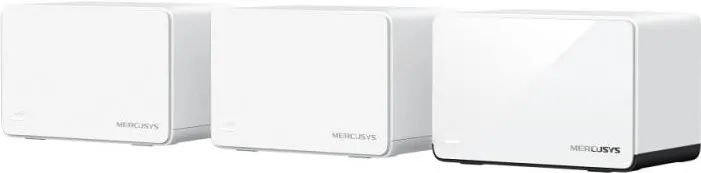 Router Wireless MERCUSYS Sistem Mesh WiFi Mercusys Halo H85X, set 3 bucati
