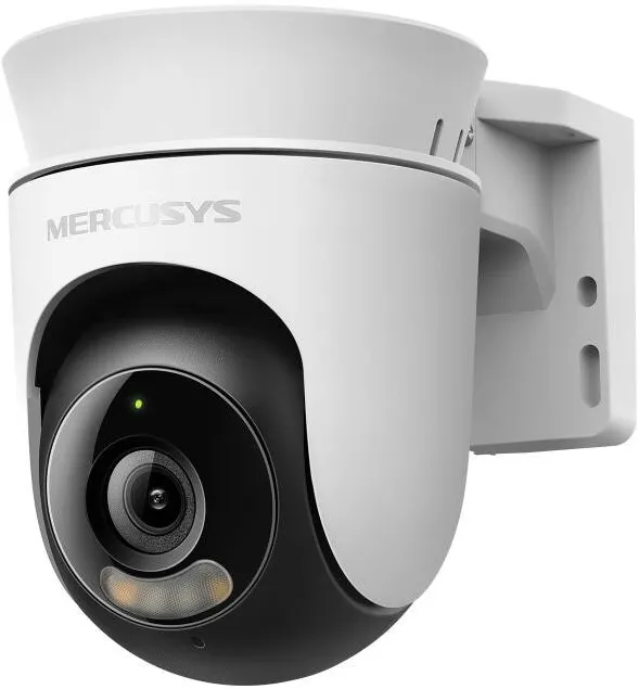 Camera Supraveghere MERCUSYS Wireless MC510 cu Pan/Tilt 360 grade, 2K QHD 3MP, Color Night Vision, Detectarea si urmarirea persoanelor, Two-Way Audio, ONVIF, IP65
