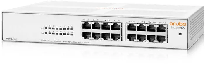 Switch HP Switch Aruba R8R47A Instant On 1430 , 16 porturi Gigabit