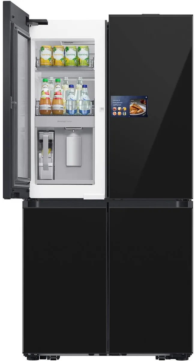 Frigider French Door Samsung RM90F67CECEO 654 l sticla neagra