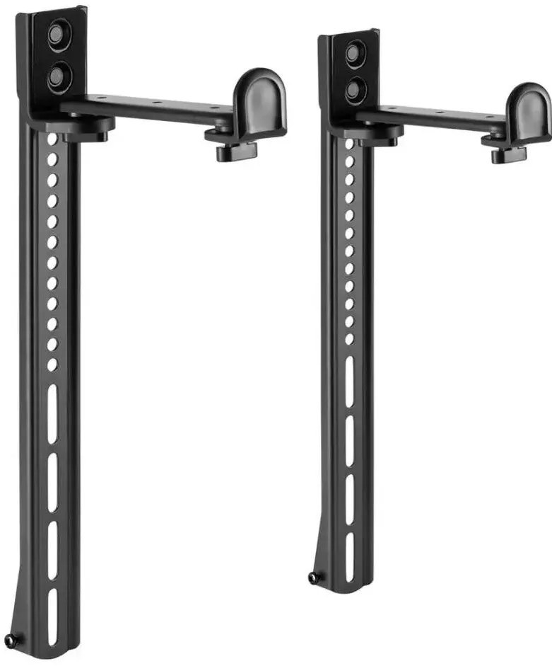 Suport TV / Monitor MACLEAN Suport soundbar Maclean MC-914, montaj TV VESA, reglabil 40–182 mm, max 15 kg, deasupra/sub ecran, universal, negru