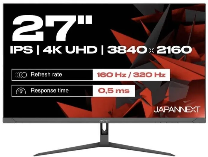 Monitor JAPANNEXT IPS LED 27" JN-I270UHD16FHD32, UHD 3840 x 2160, HDMI, DisplayPort Negru